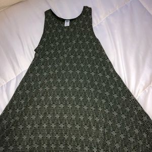 old navy green dress